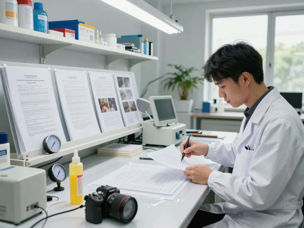 bóc ép plastic bắc giang - technician expertly recovering documents in a modern workshop