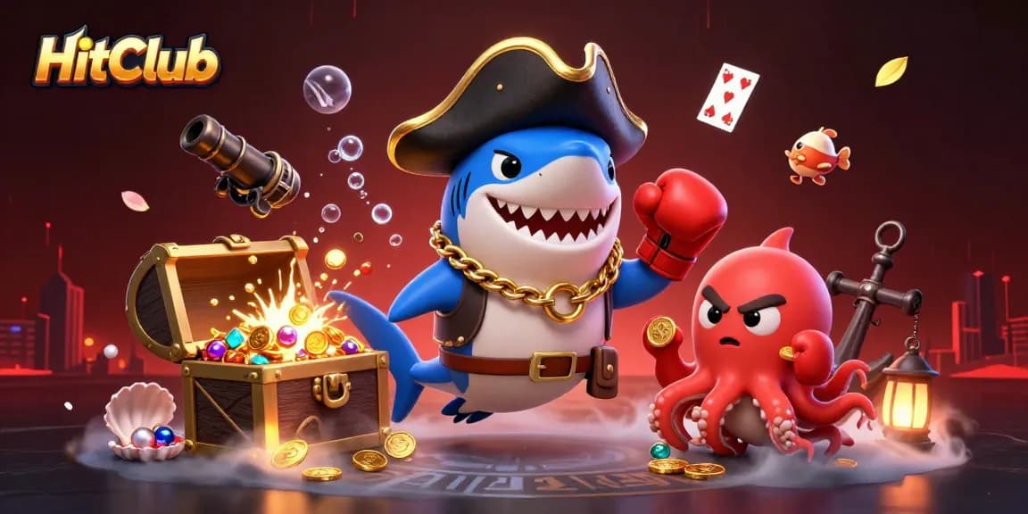 HitClub engages players with captivating games and vibrant visuals, showcasing an ultimate underwater experience.