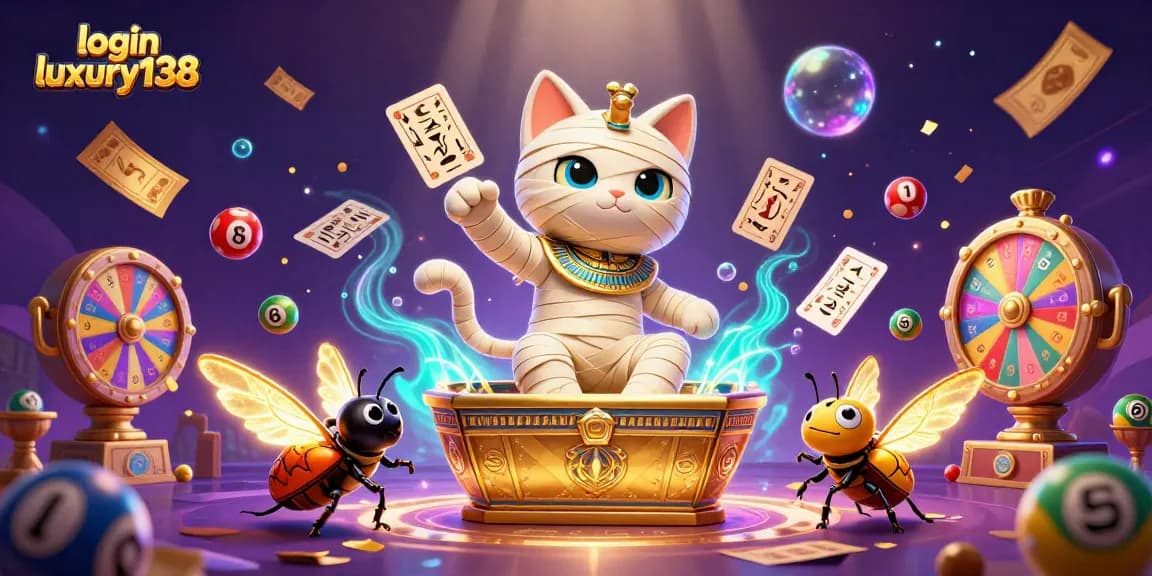 Spin to win with login luxury138 in a vibrant casino scene full of exciting game elements.