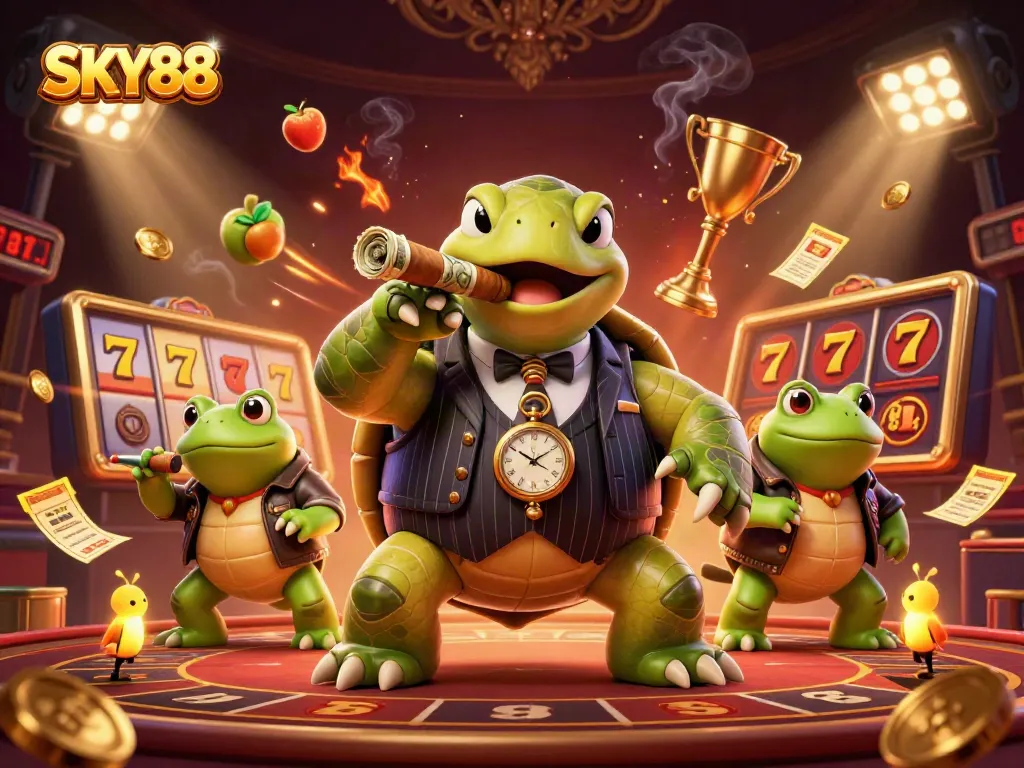 Engage with exciting slots and jackpots at SKY88's vibrant casino scene.