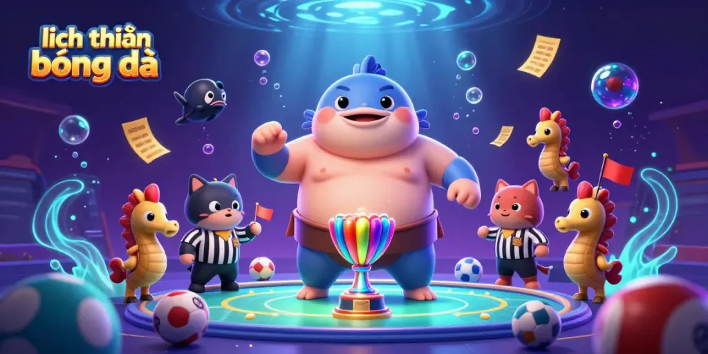 Engage with the latest lịch thi đấu bóng đá highlights featuring an exciting underwater sports scene.