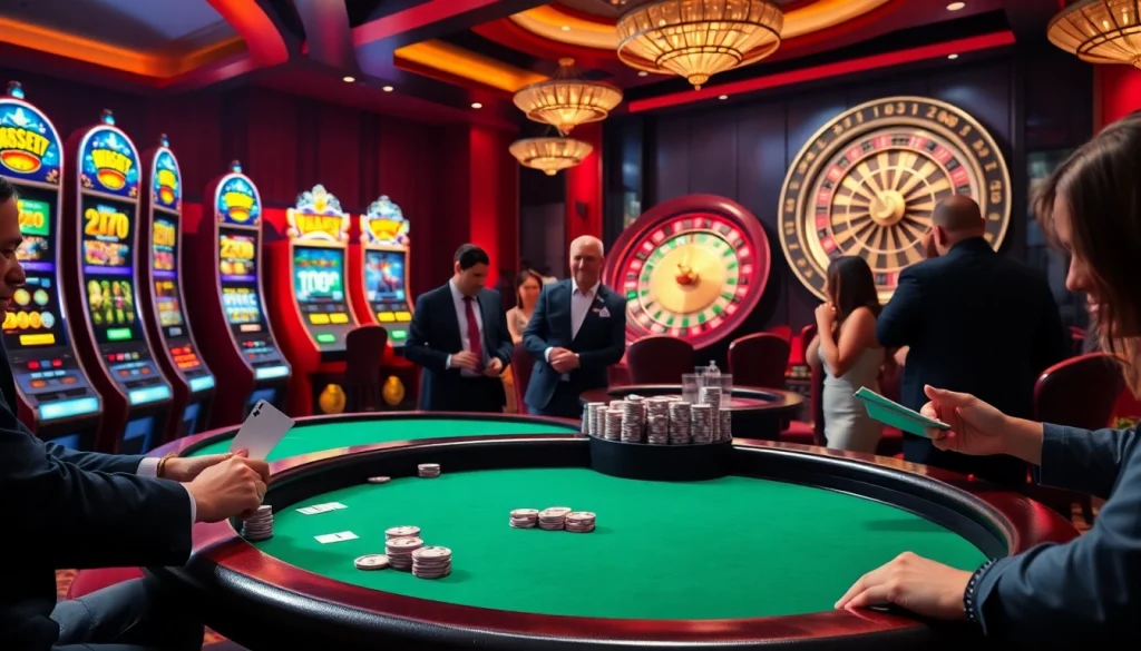 Experience the excitement of high-stakes gambling at BL555 casino with vibrant tables and thrilling games.