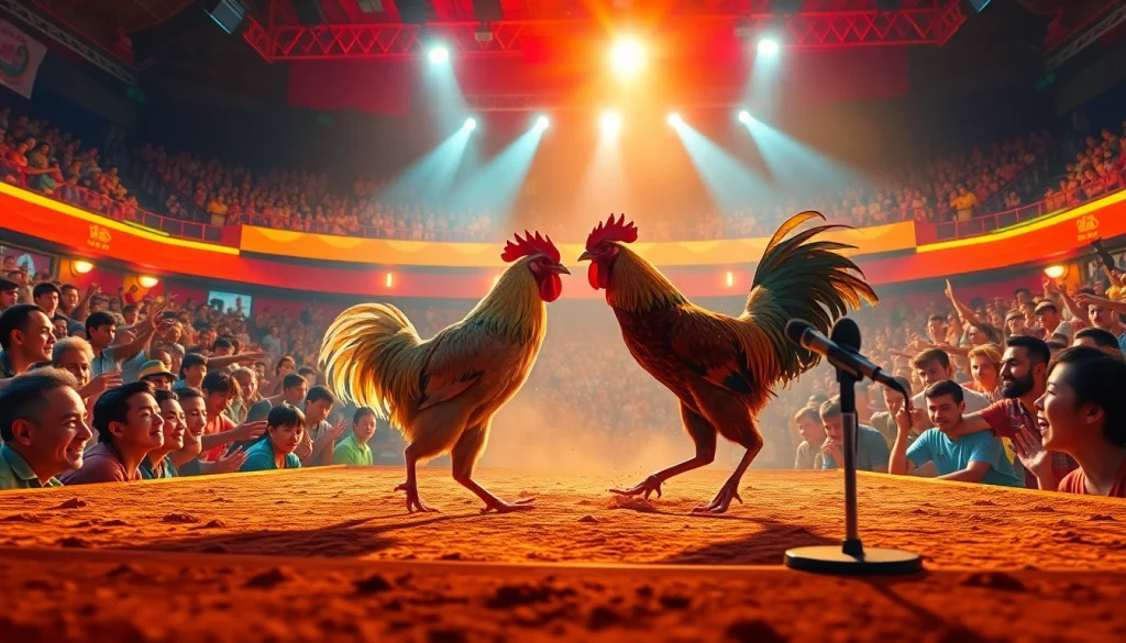 Experience the thrilling atmosphere of đá gà trực tiếp bình luận viên hôm nay with live commentary and exciting rooster matches.